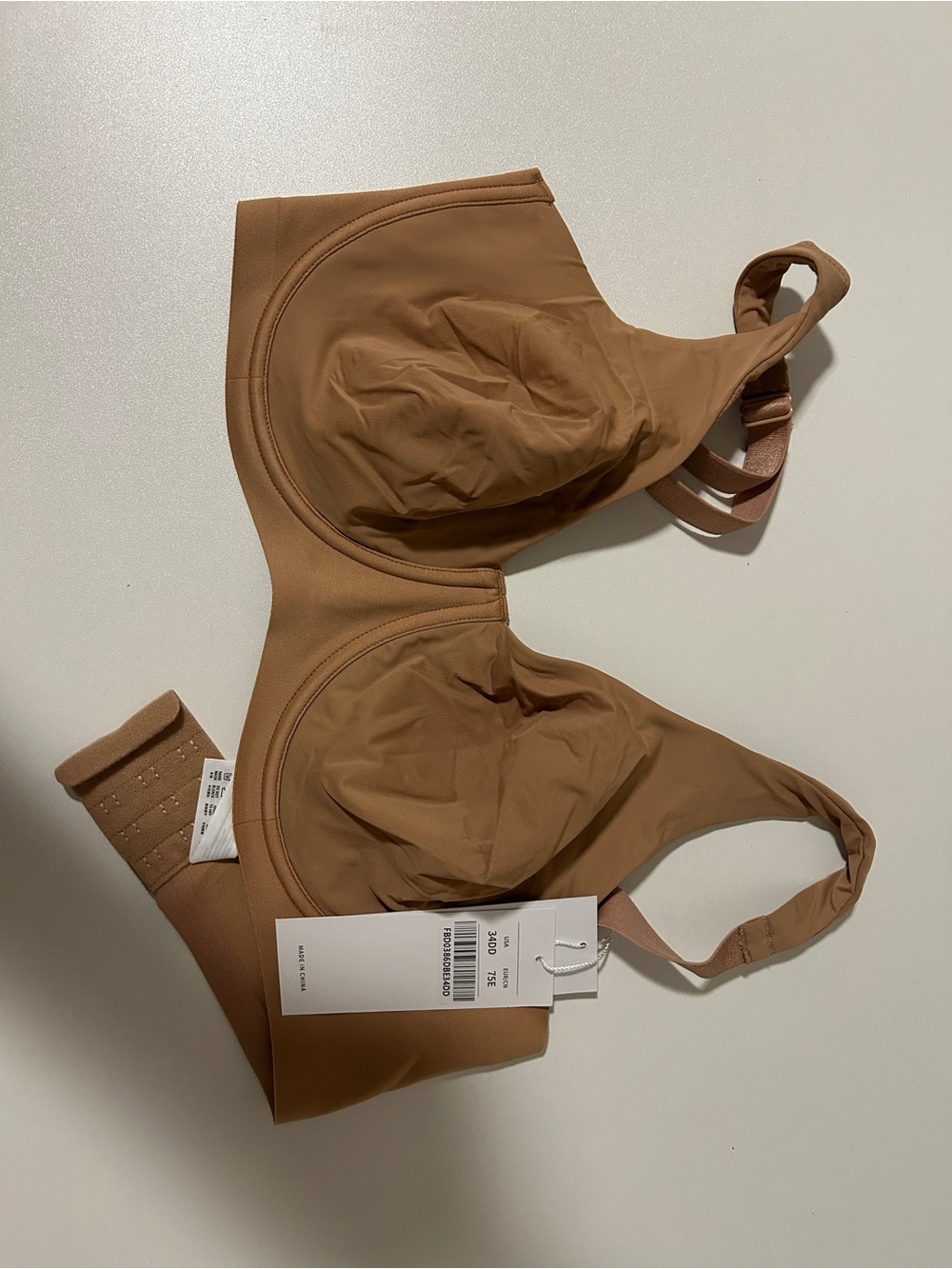 Everyday Support Underwire Bra in Tan